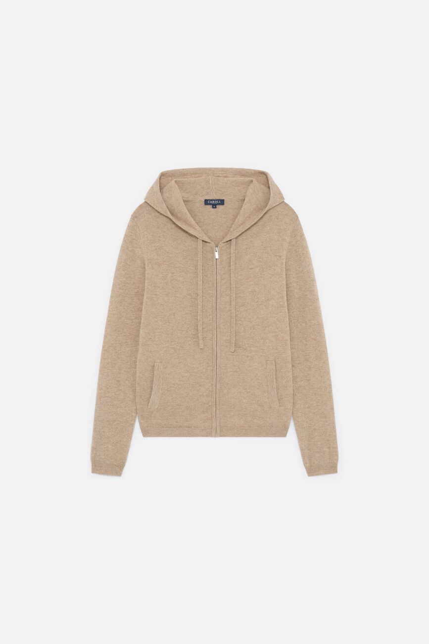 Basila cardigan light brown woman