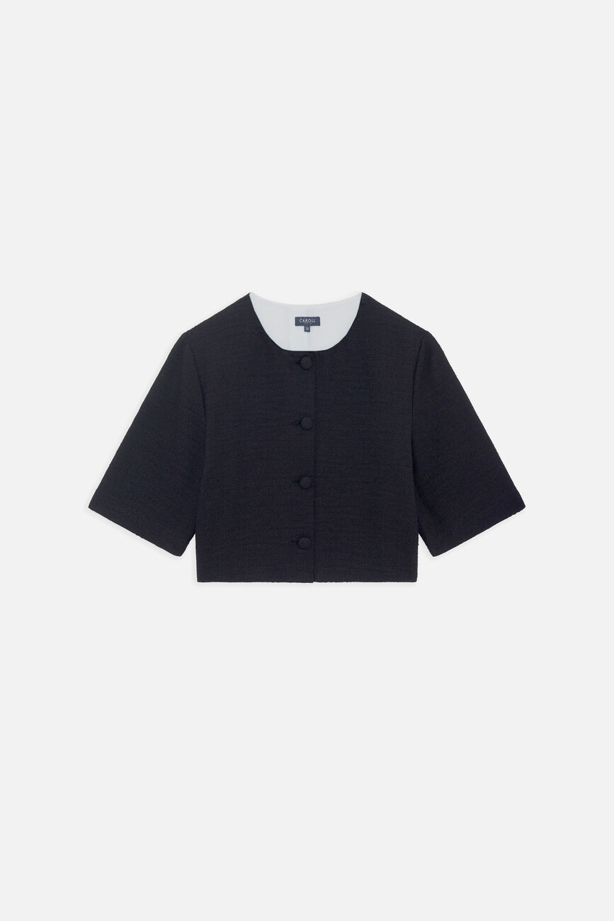 Chemisier Cmilly noir femme