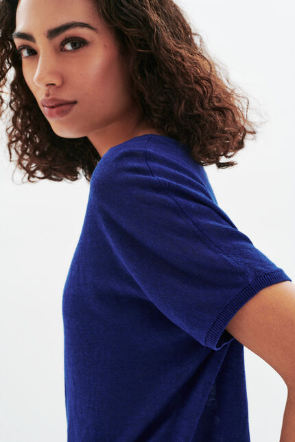 Pull mila bleu roi femme