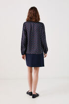 comeo shirt navy blue woman