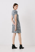 bobby dress navy blue woman