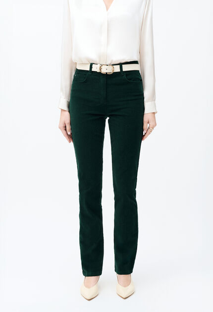 pantalon pchicagov vert fonce femme Pantalon pchicagov vert foncé femme