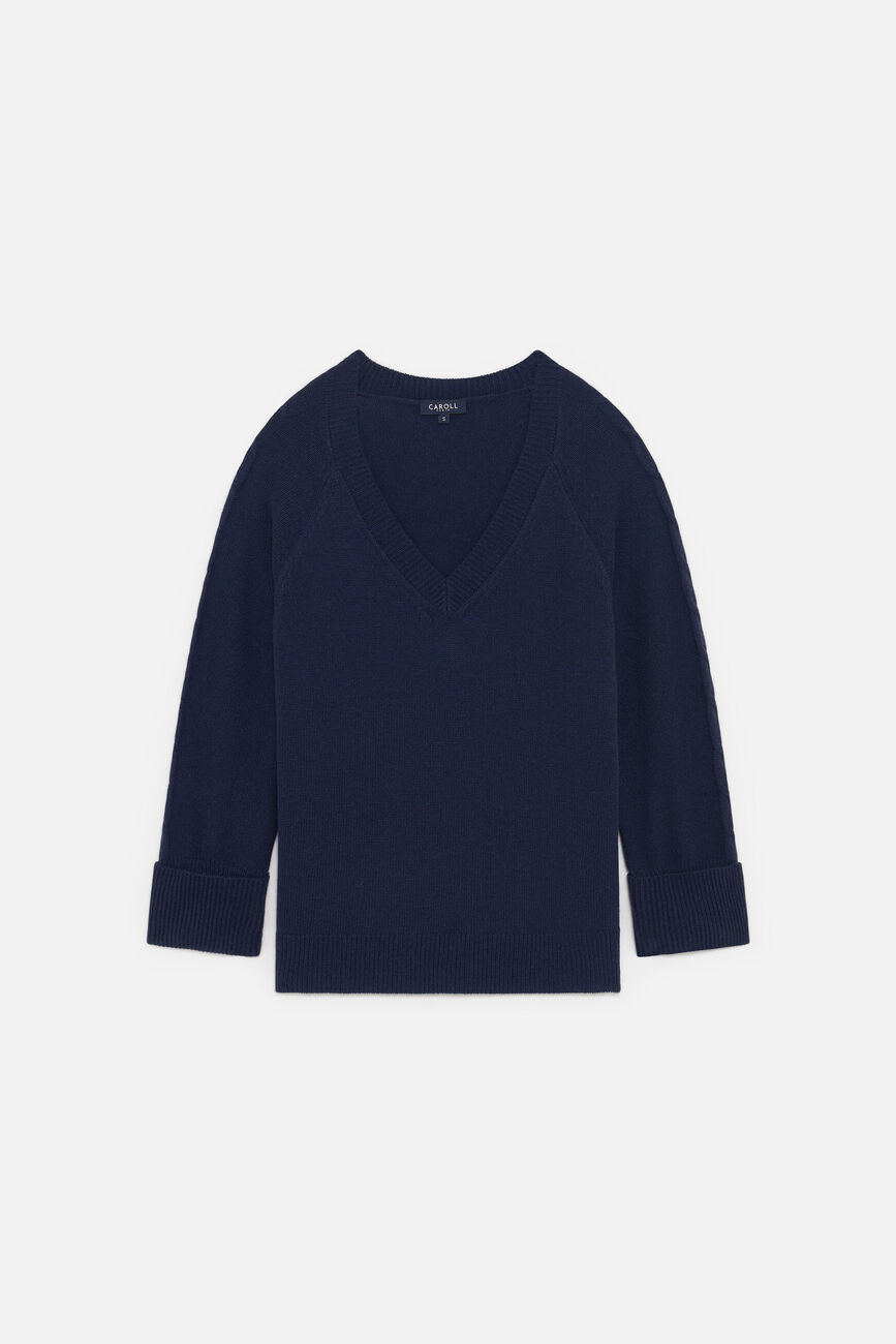 pullover mjade marineblau damen
