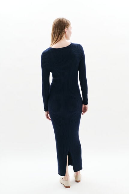 Rlorena dress navy blue woman