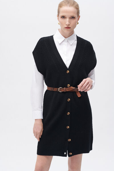 Pull marjorie noir femme