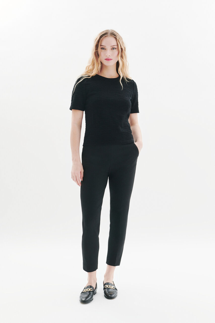 Maglietta Tdaphne nero donna
