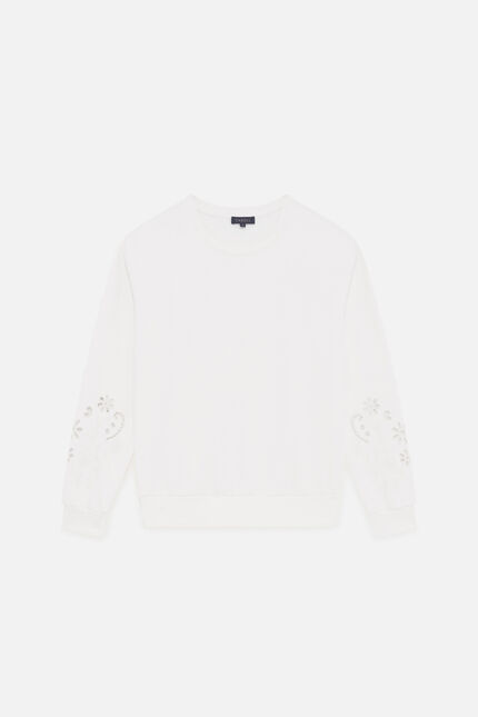 Talida Sweatshirt cremefarben damen