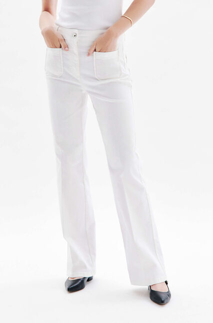 Pantalon Pelley2 blanc femme