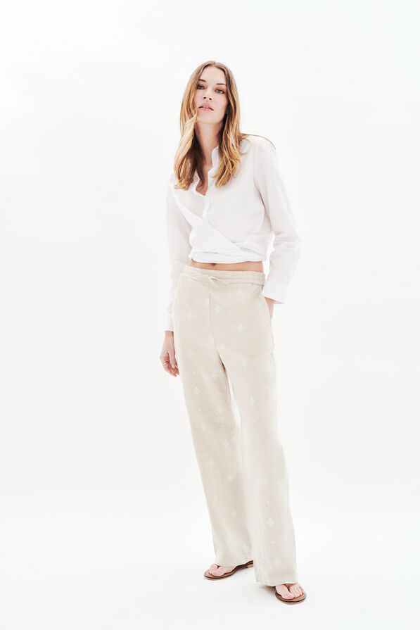 Broek Pure zand vrouw