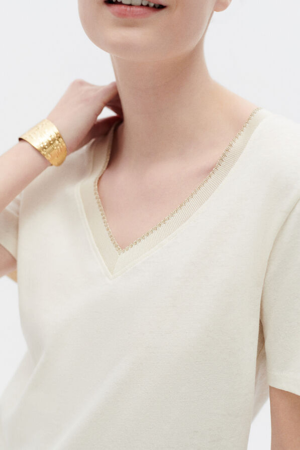 T-shirt Jin zand vrouw