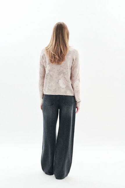 Malha Mfabiola beige claro mulher