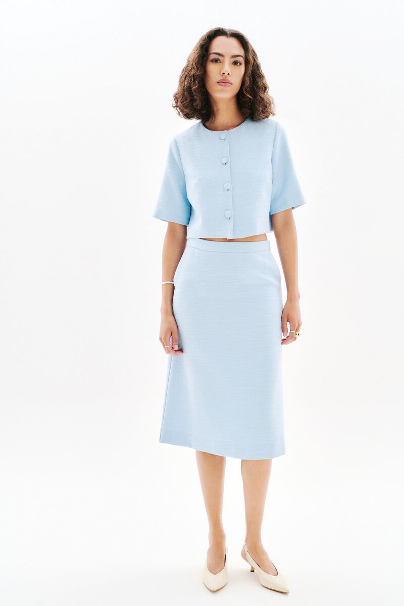 Jupe Jdiana2 bleu ciel femme