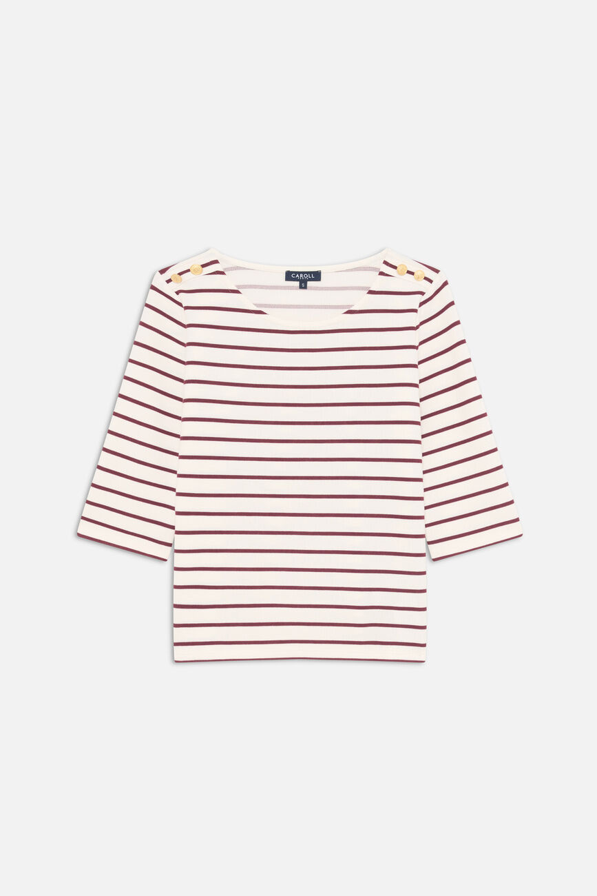 T-shirt tolympiade ivoire femme