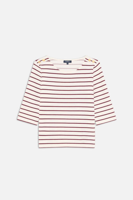 T-shirt tolympiade ivoire femme