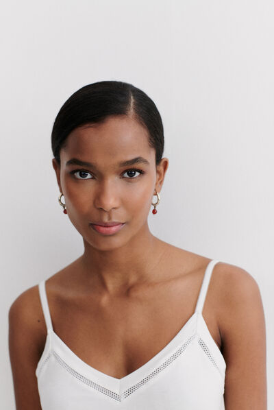 top bea ecru femme