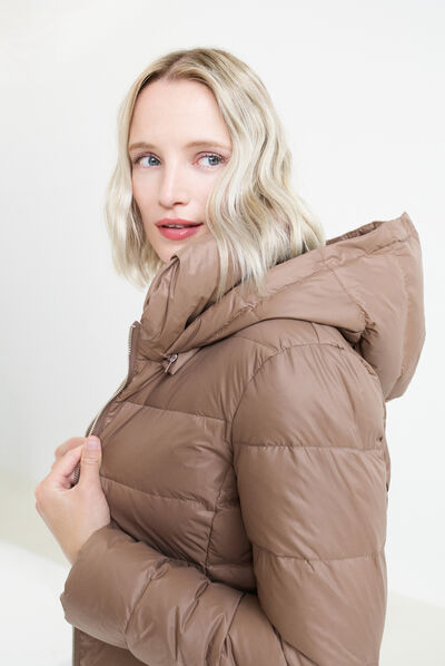 manteau ariana marron femme