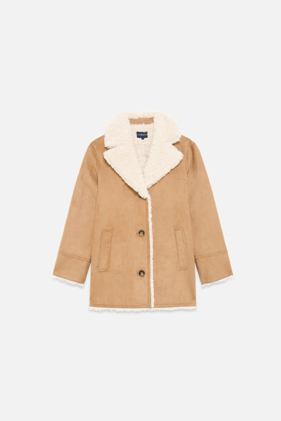 manteau gonzague camel femme Manteau Gonzague camel femme