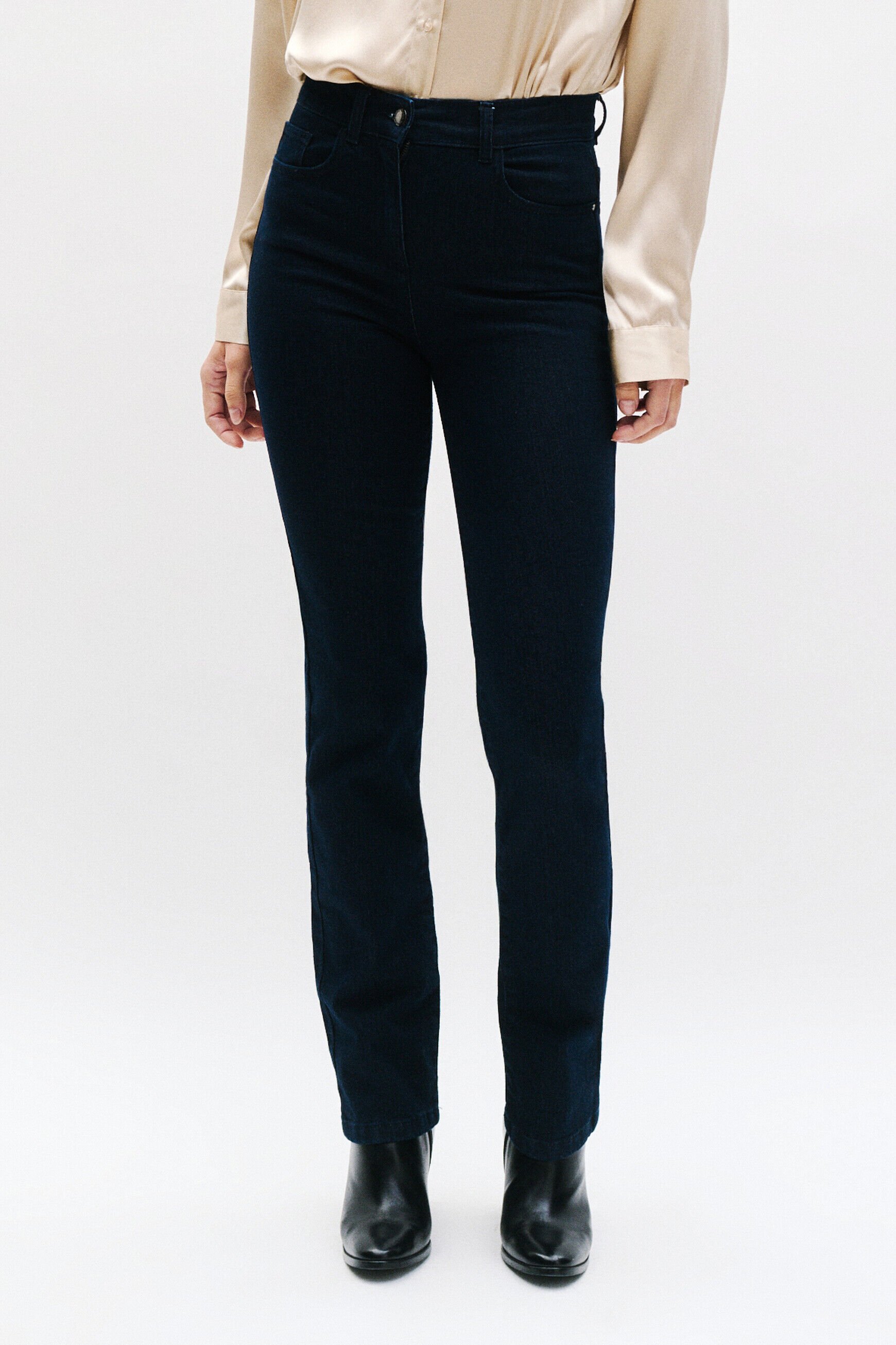 Pantalon prayano denim double stone femme