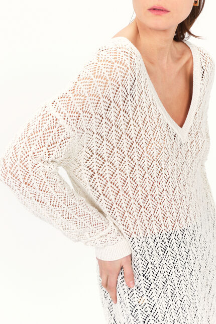 Pull menzo ecru femme