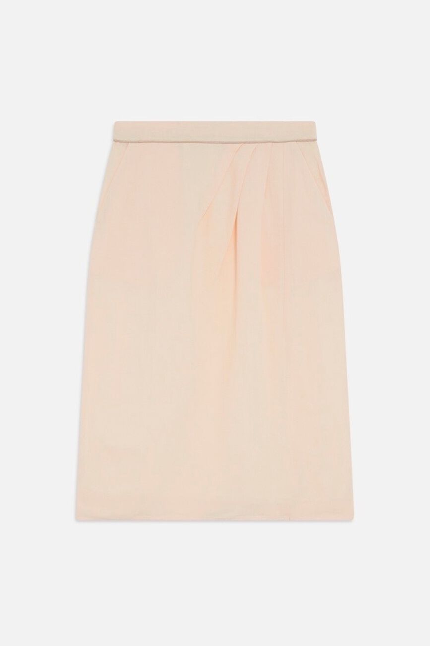Jupe jilene creme femme