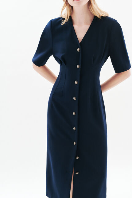 Robe Rosario bleu marine femme