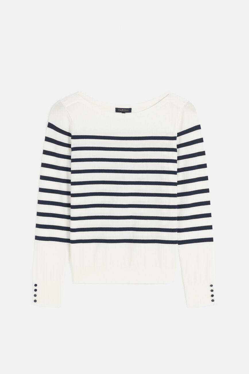 Pull mjulie ivoire femme