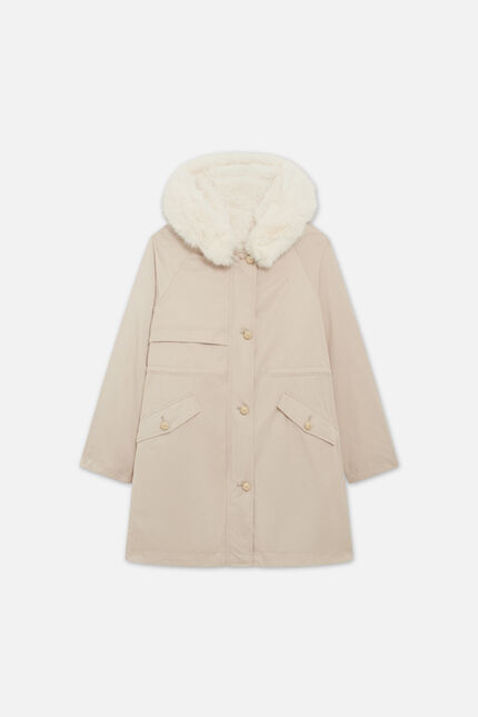 Parka gtoundra ecru femme