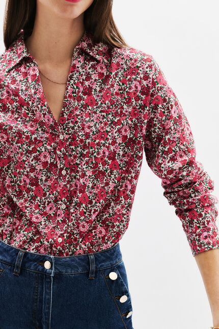 Florentine1 overhemd oud roze vrouw