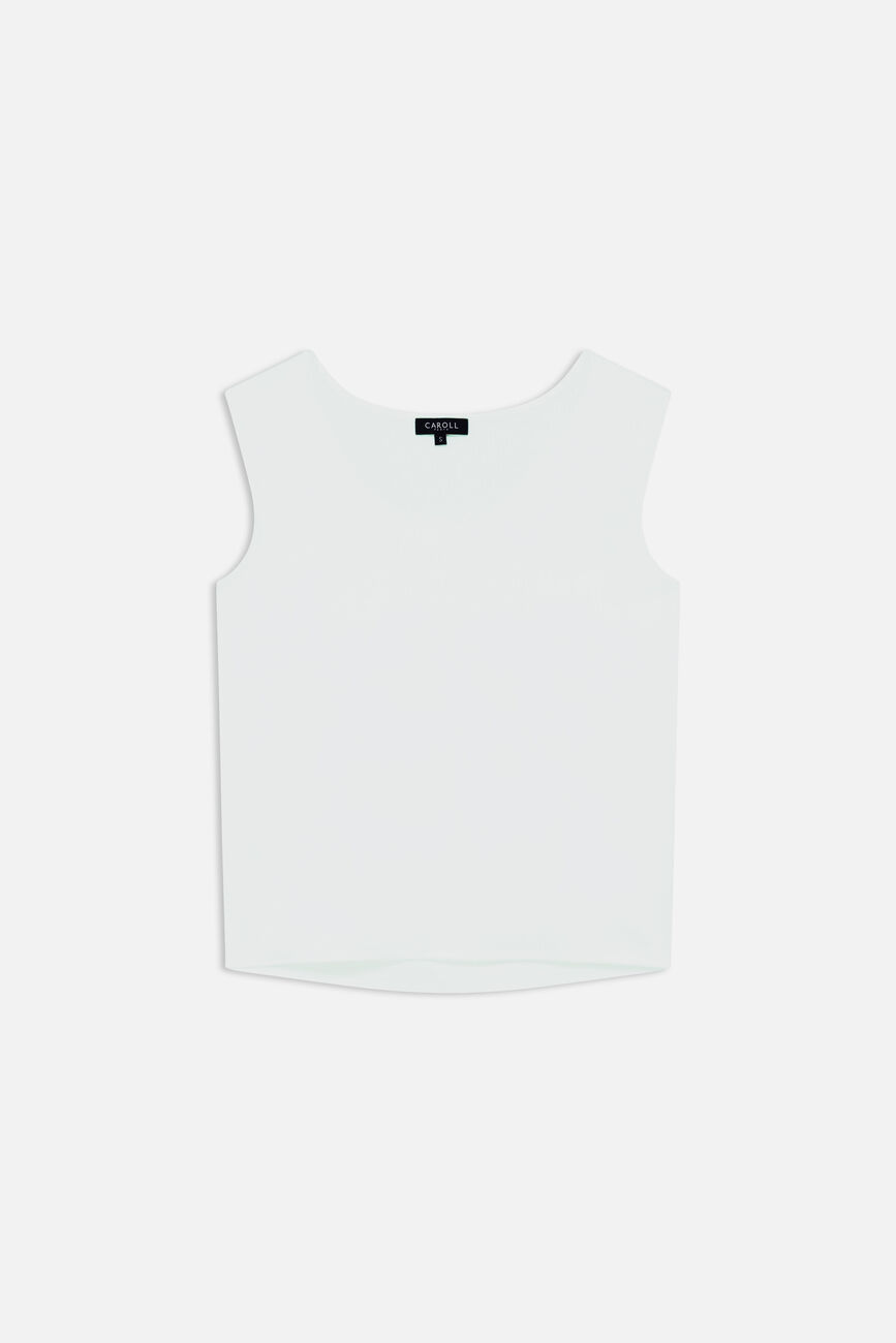 Camiseta Trita crudo mujer