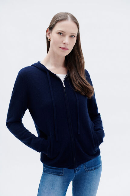 Chaqueta Basila azul marino mujer