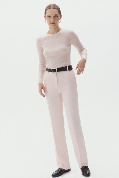pull elie rose clair femme