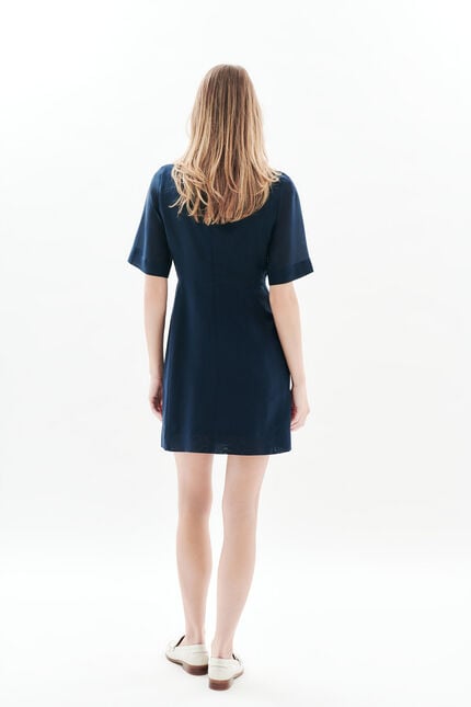Robe Rcalixa bleu marine femme