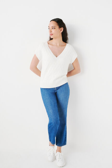 Pull melvin ivoire femme