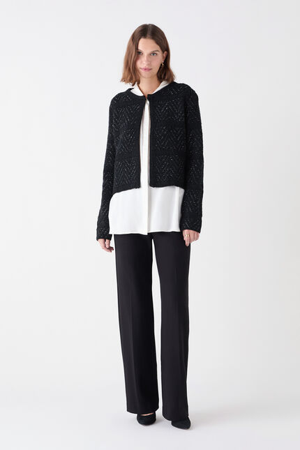 Bolero mariza nero donna