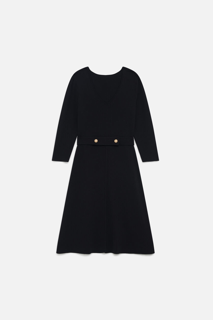 Dress rose black woman