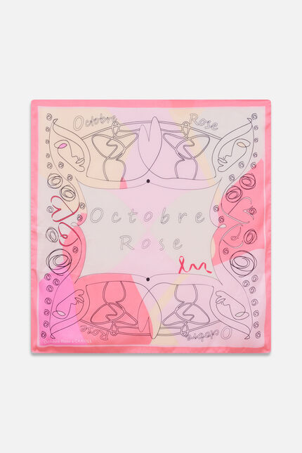 Foulard Ottobre Rosa 2022 rosa vivo donna