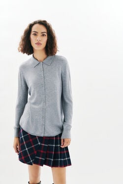 Mpluton sweater grey woman