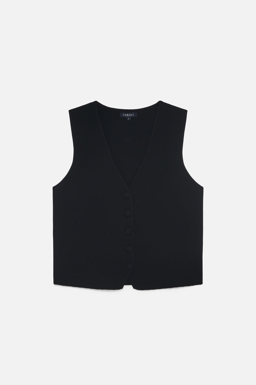 Gilet Mcarmen noir femme
