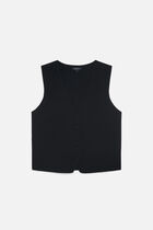 Mcarmen vest black woman