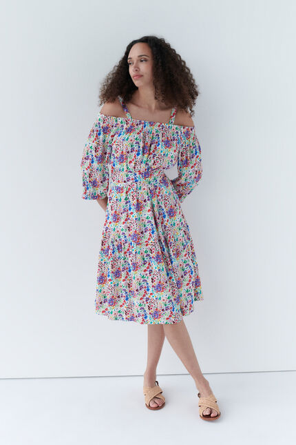 Robe reden denim stone femme