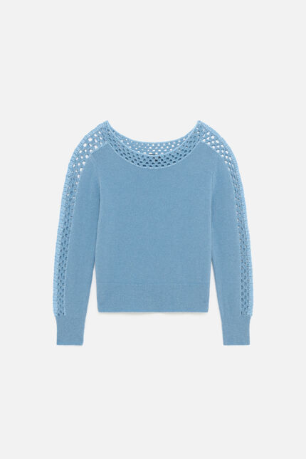 Trui Mlily denim baby blauw vrouw