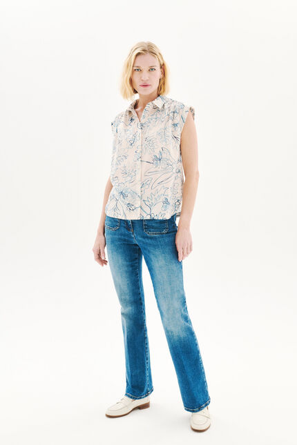 Celora Hemd weiss damen