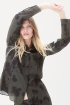 Jessica2 shirt khaki green woman