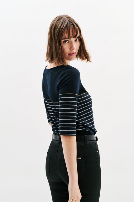 T-shir Tolympia blu navy donna