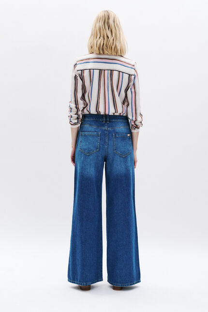 Pantalon Pastor denim baby bleu femme