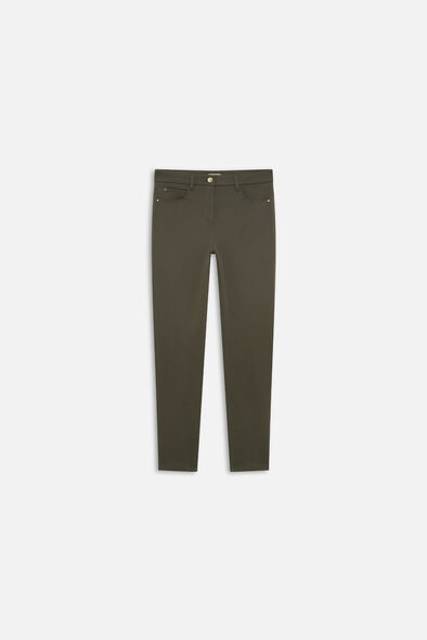 Broek tony khakigroen vrouw