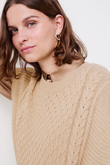Pull mrudy sable femme