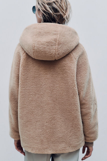 Manteau Grigri camel femme