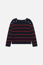 Mloic sweater navy blue woman
