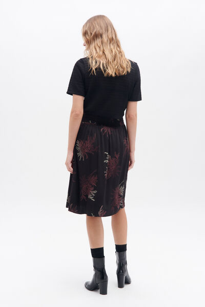 Jupe jiva noir femme